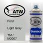 Preview: Ford, Light Gray, TM / M2007: 400ml Sprühdose, von ATW Autoteile West.
